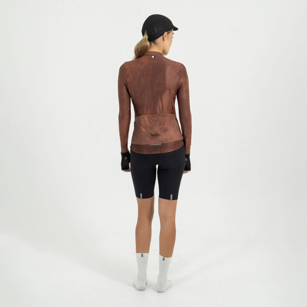 CAMISA CICLISMO MANGA LARGA SUNSETTIDE RUSSET PARA MUJER