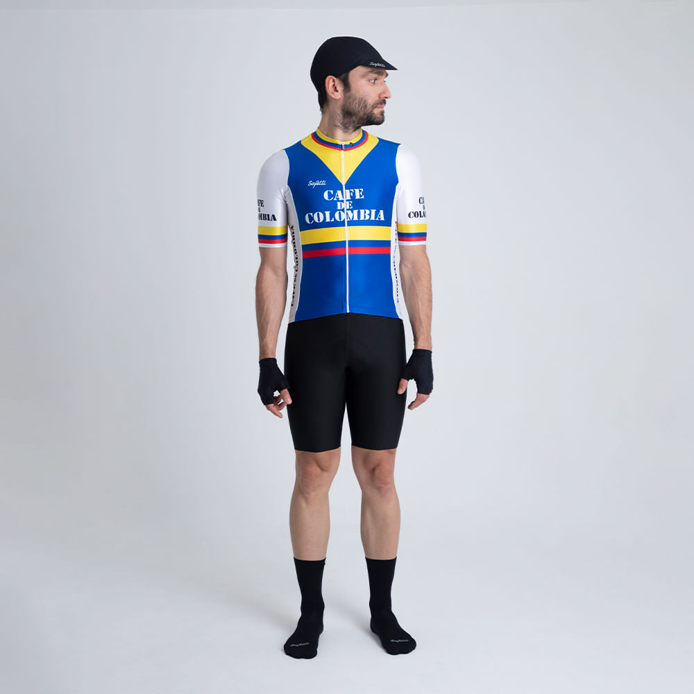 CAMISA CICLISMO MANGA CORTA COLOMBIA PARA HOMBRE