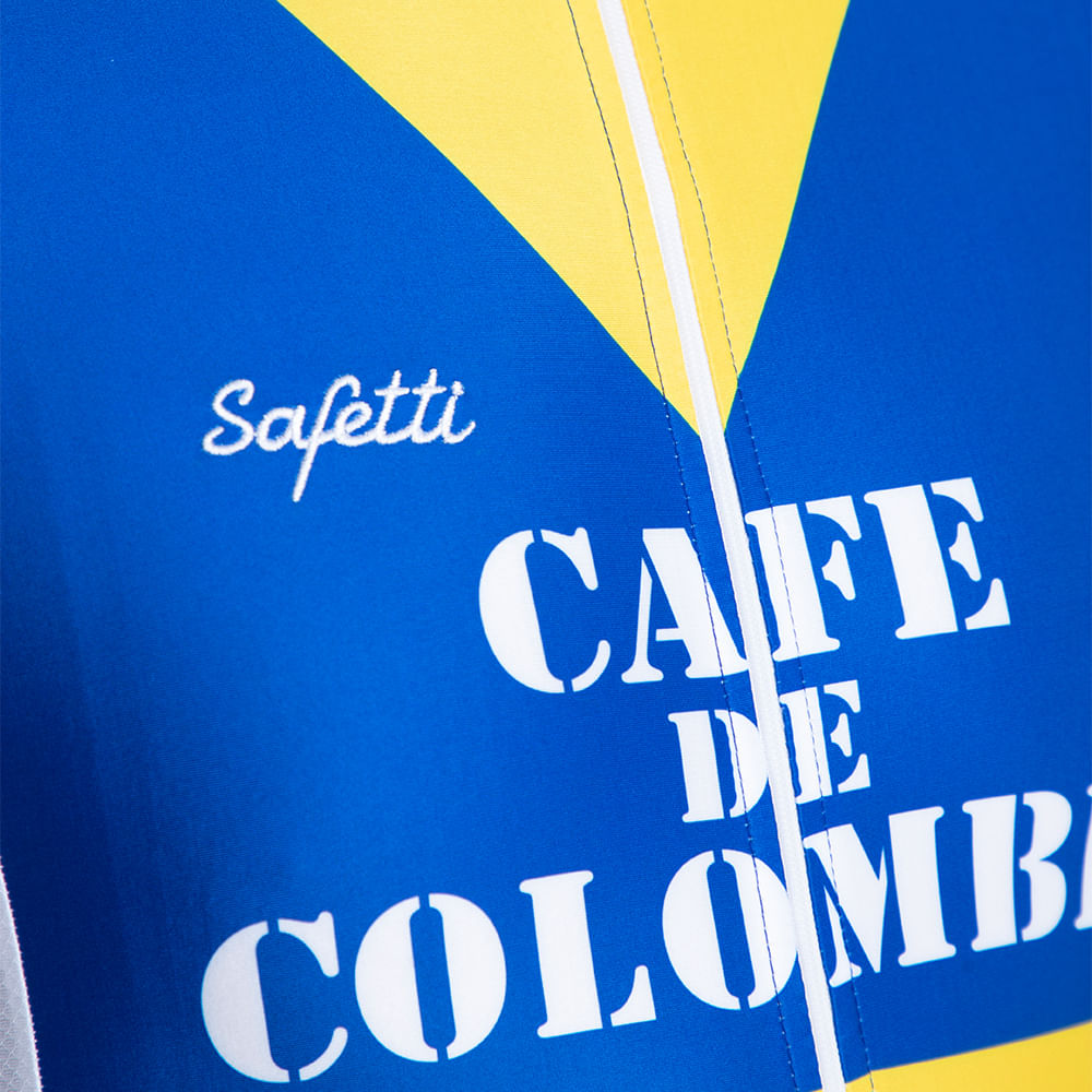 CAMISA CICLISMO MANGA CORTA COLOMBIA PARA HOMBRE