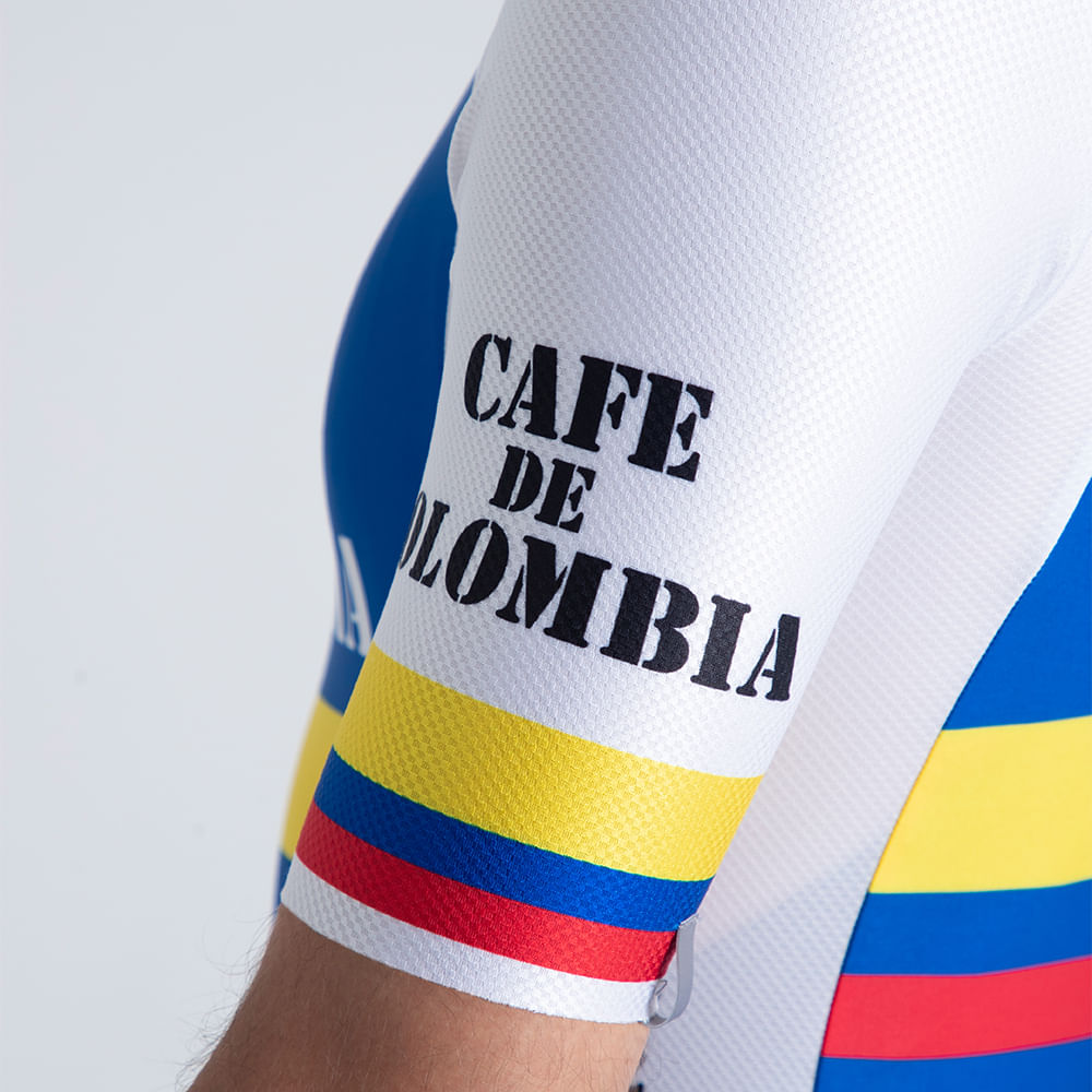 CAMISA CICLISMO MANGA CORTA COLOMBIA PARA HOMBRE