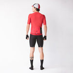 CAMISA CICLISMO MANGA CORTA ESSENCIAL COLORS SCARLET PARA HOMBRE