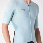 CAMISA CICLISMO MANGA CORTA ESSENCIAL COLORS SKY BLUE PARA HOMBRE
