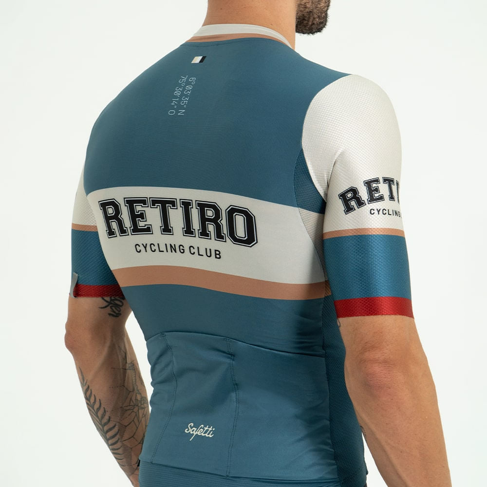 CAMISA CICLISMO MANGA CORTA EL RETIRO PARA HOMBRE