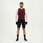 CAMISA CICLISMO MANGA LARGA IVORY WINE PARA HOMBRE