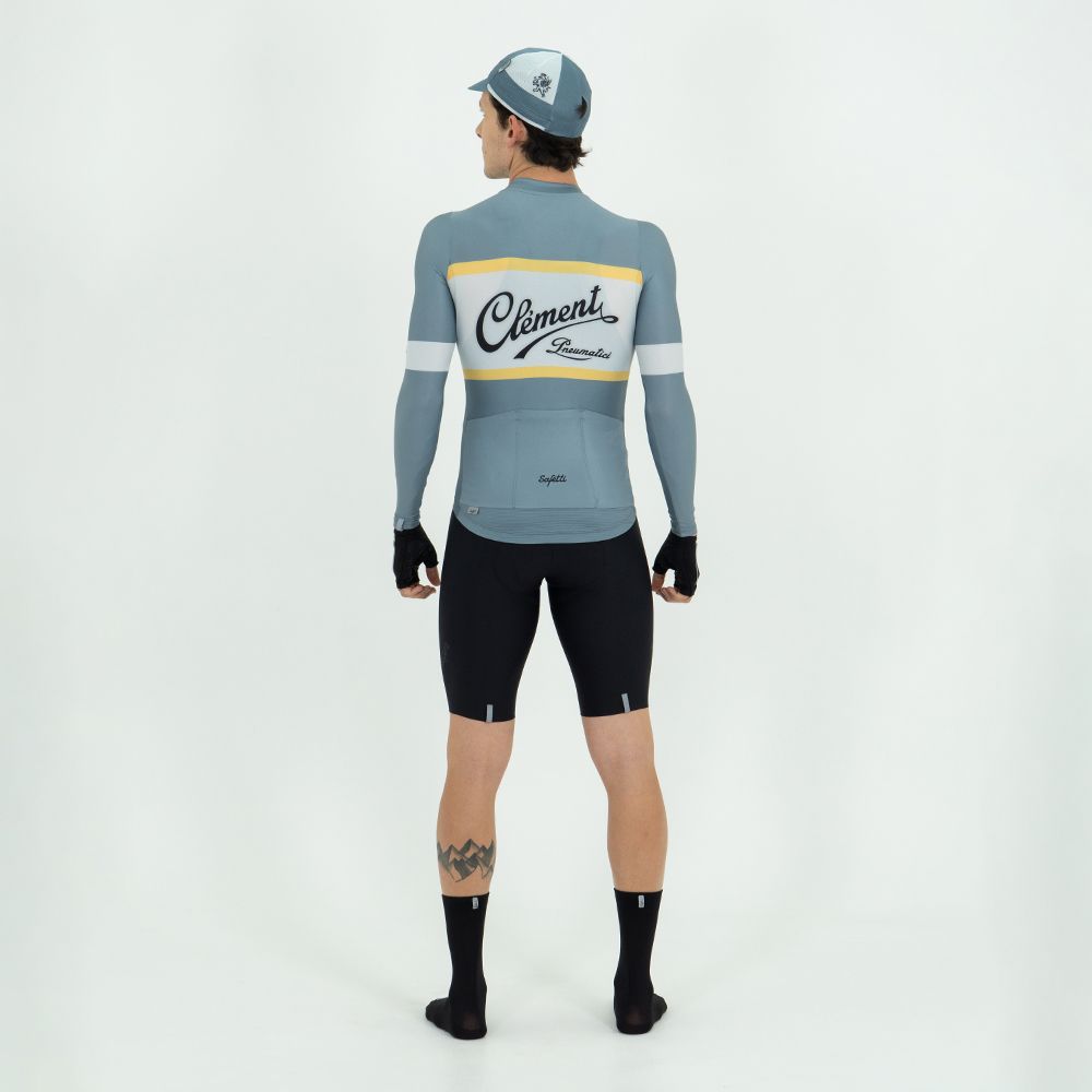 CAMISA CICLISMO MANGA LARGA CLEMENT PARA HOMBRE