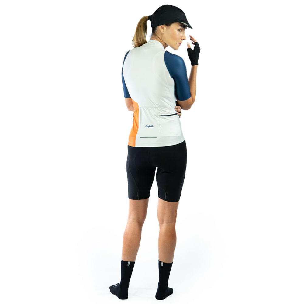 CAMISA CICLISMO MANGA CORTA BALANCE PARA MUJER