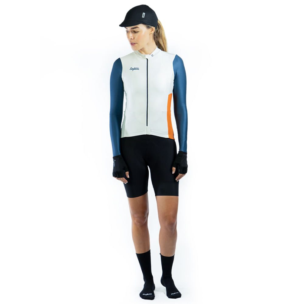 CAMISA CICLISMO MANGA CORTA BALANCE PARA MUJER