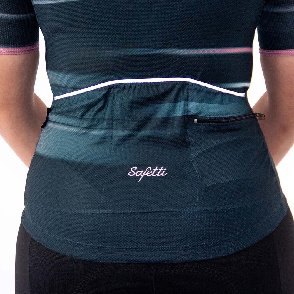 CAMISA CICLISMO MANGA CORTA PEUGEOT MINT PARA MUJER