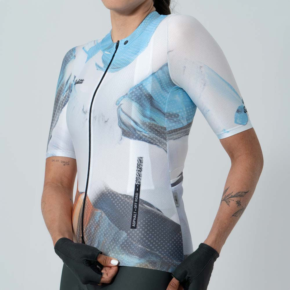 CAMISA CICLISMO MANGA CORTA MONTAIGNA PARA MUJER