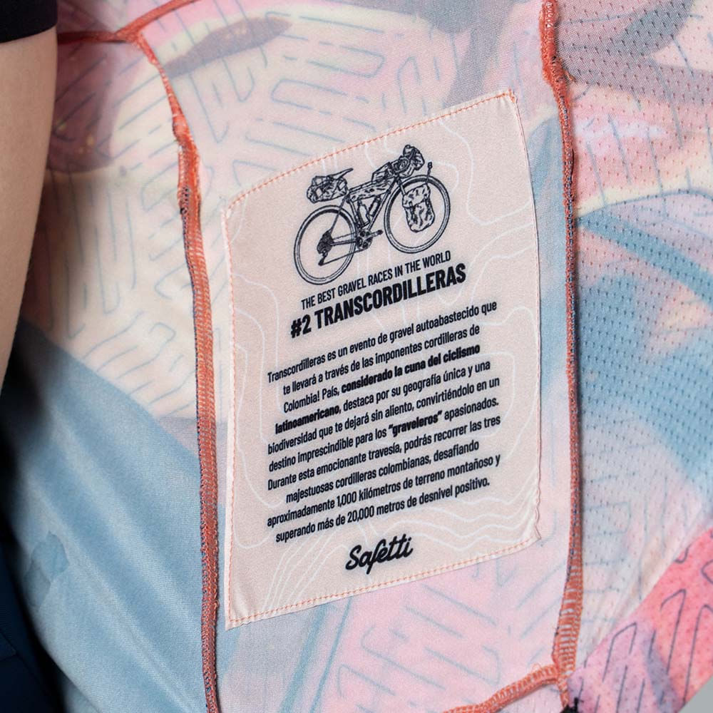 CAMISA CICLISMO MANGA CORTA OLIO PARA MUJER