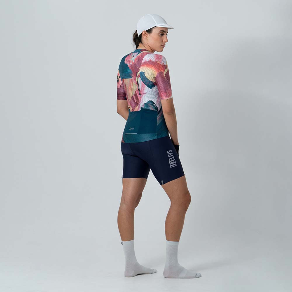 CAMISA CICLISMO MANGA CORTA OLIO PARA MUJER