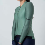 CAMISA CICLISMO MANGA LARGA CADET BLUE PARA MUJER