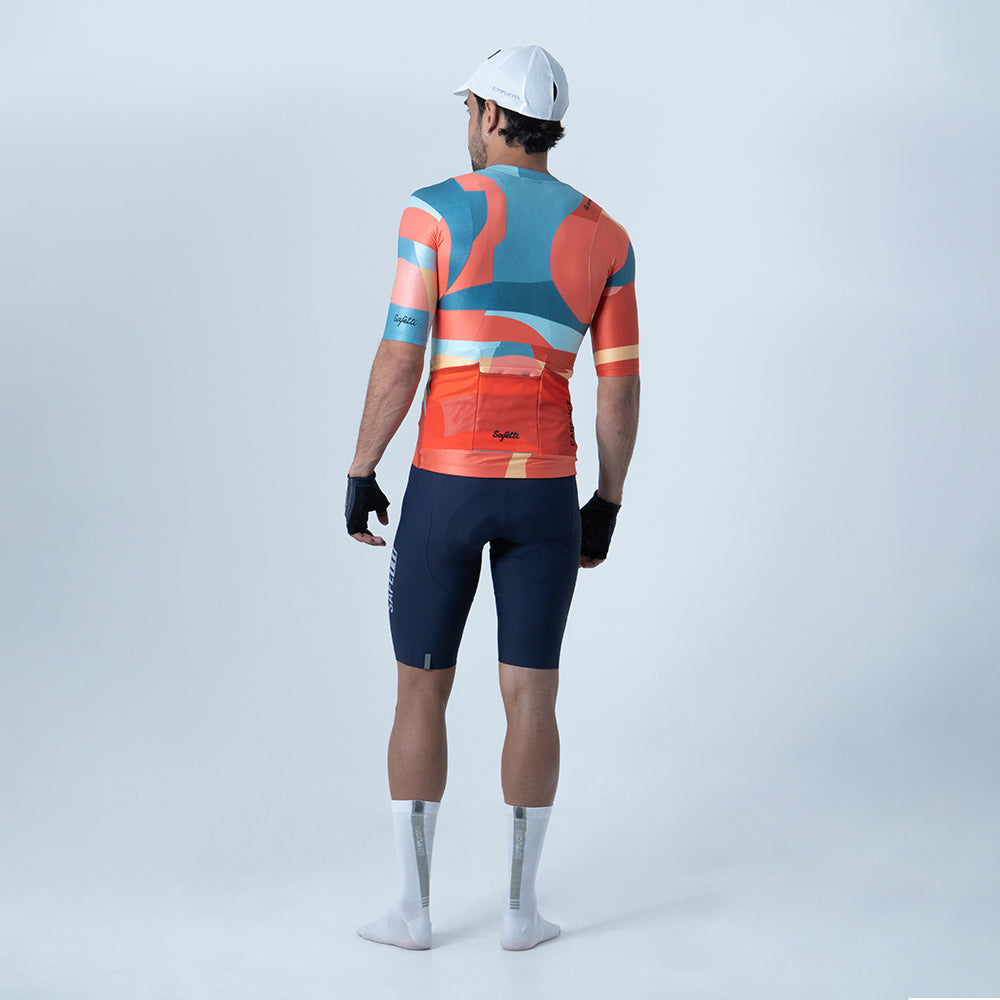 CAMISA CICLISMO MANGA CORTA GLIDE PARA HOMBRE