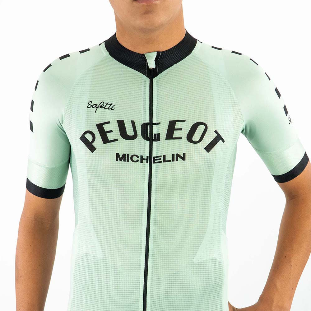 CAMISA CICLISMO MANGA CORTA PEUGEOT MINT PARA HOMBRE