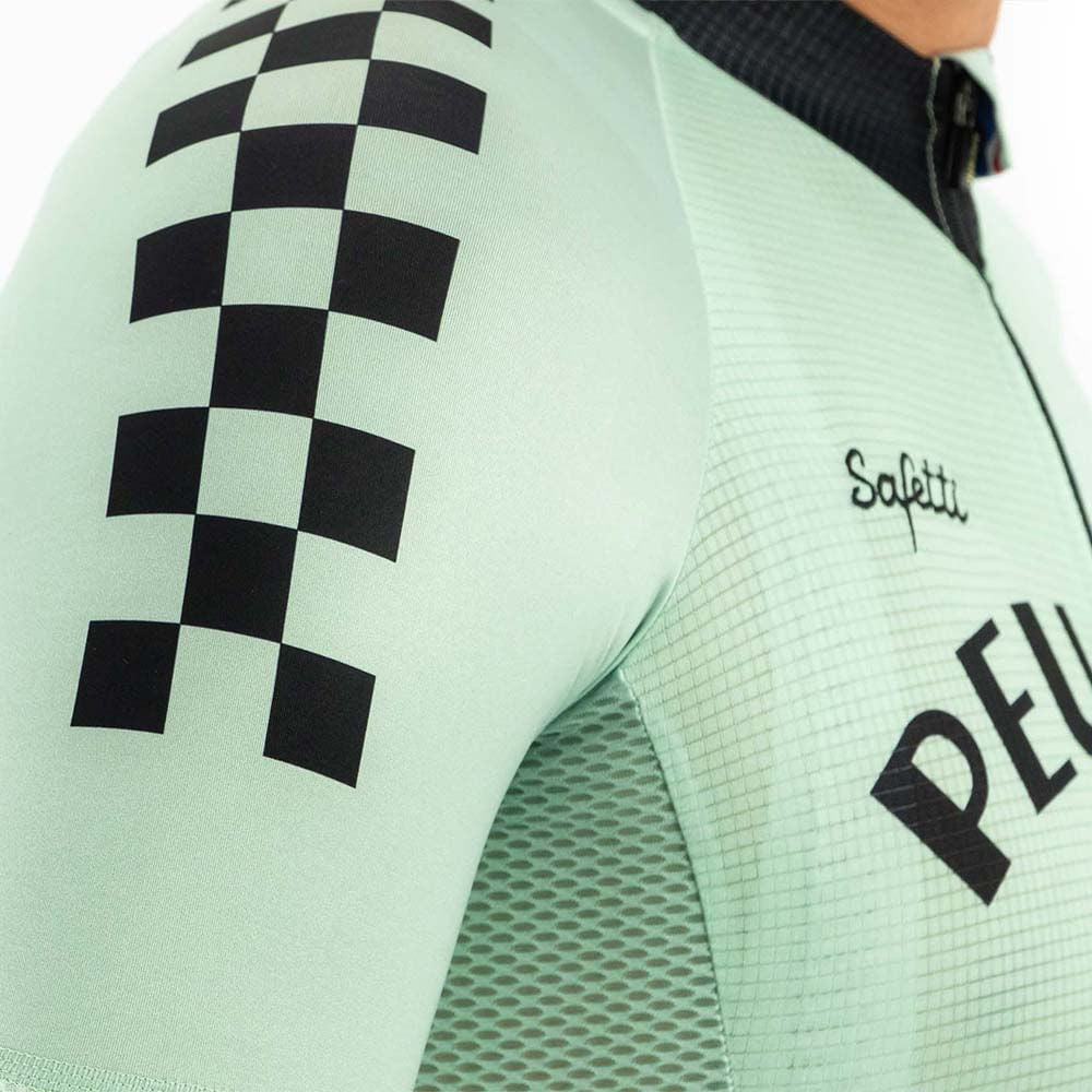 CAMISA CICLISMO MANGA CORTA PEUGEOT MINT PARA HOMBRE