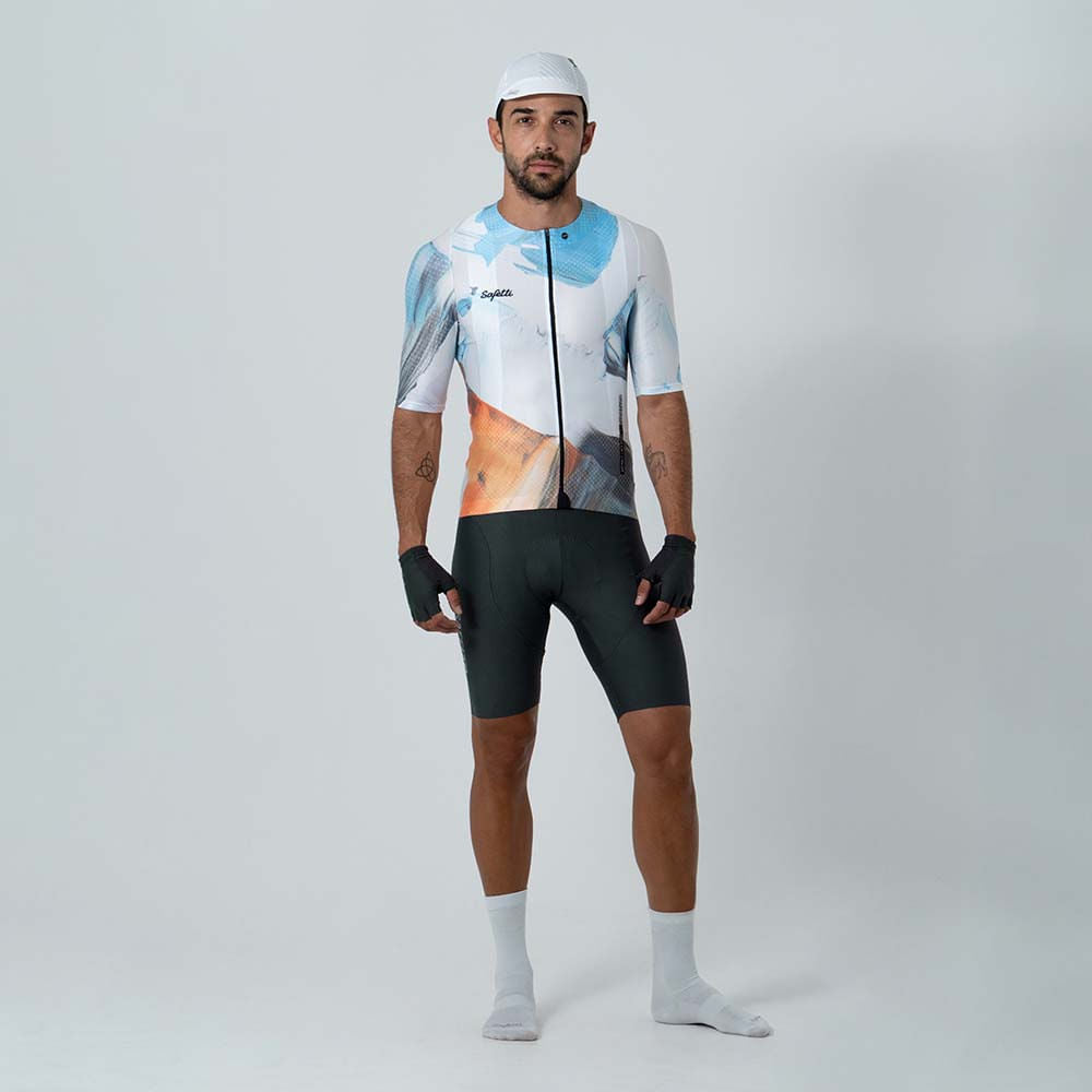 CAMISA CICLISMO MANGA CORTA MONTAGNA PARA HOMBRE