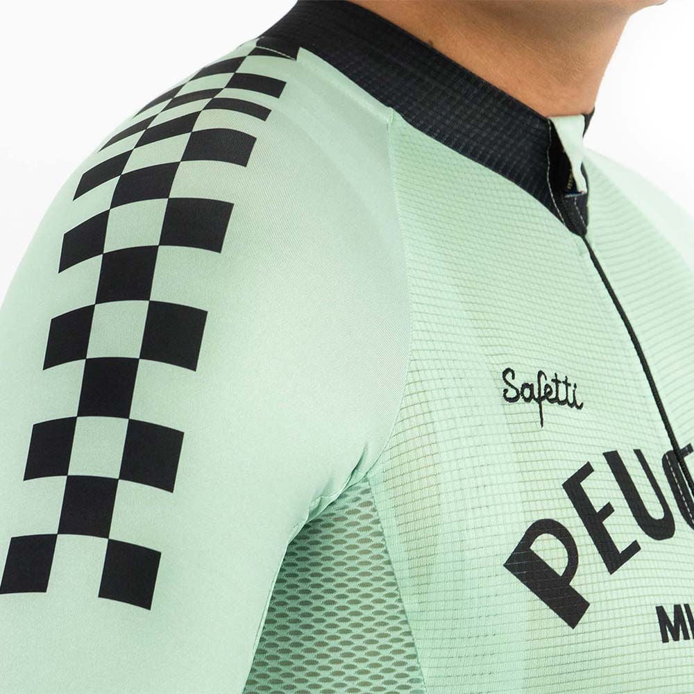 CAMISA CICLISMO MANGA LARGA PEUGEOT MINT PARA HOMBRE