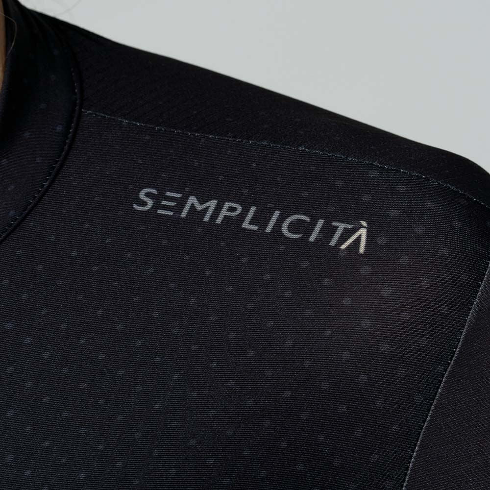 CAMISA CICLISMO MANGA LARGA NERO PARA HOMBRE