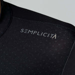 CAMISA CICLISMO MANGA LARGA NERO PARA HOMBRE