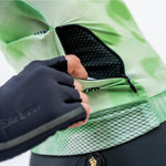 CAMISA CICLISMO MANGA CORTA TIDE VERDE PARA MUJER