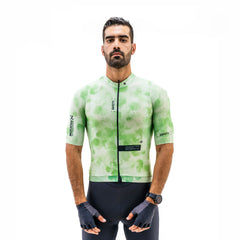 CAMISA CICLISMO MANGA CORTA TIDE VERDE PARA HOMBRE