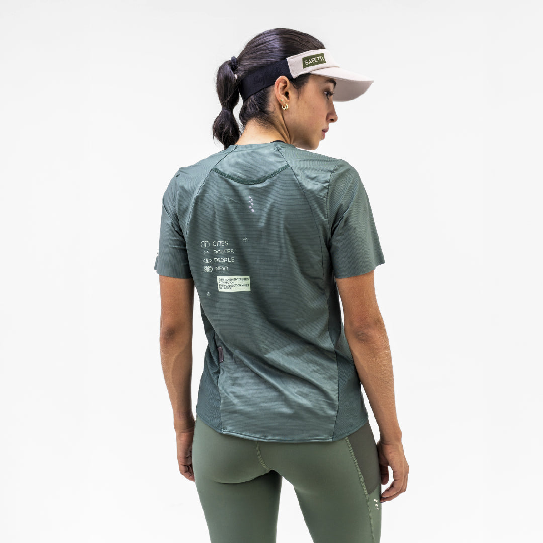 CAMISETA RUNNING MANGA CORTA HORIZON PARA MUJER