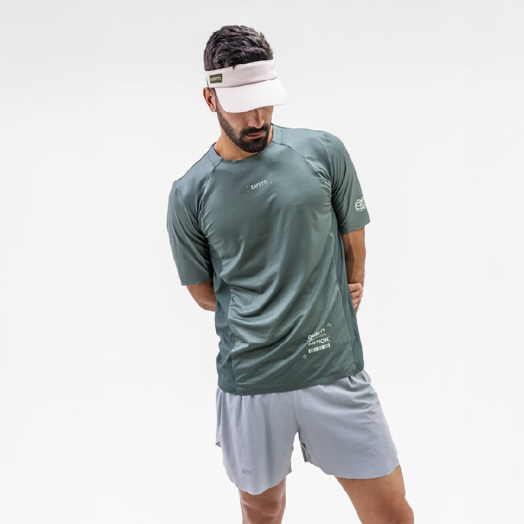 CAMISETA RUNNING MANGA CORTAHORIZON PARA HOMBRE
