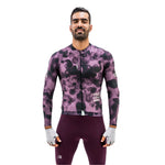 CAMISA CICLISMO MANGA LARGA TIDE CIRUELA PARA HOMBRE