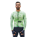 CAMISA CICLISMO MANGA LARGA TIDE VERDE PARA HOMBRE