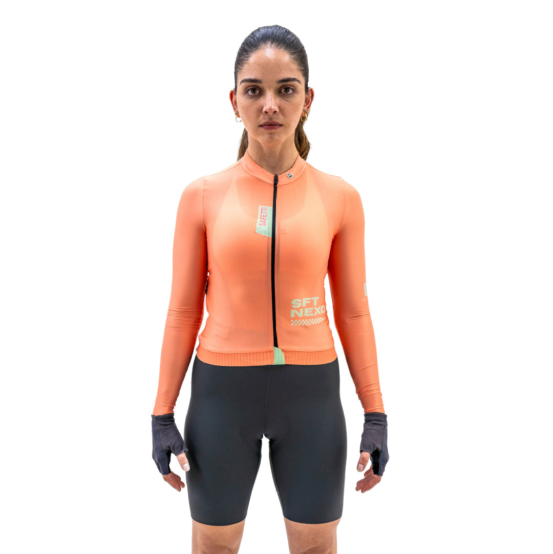 CAMISA CICLISMO MANGA LARGA TRACE PARA MUJER