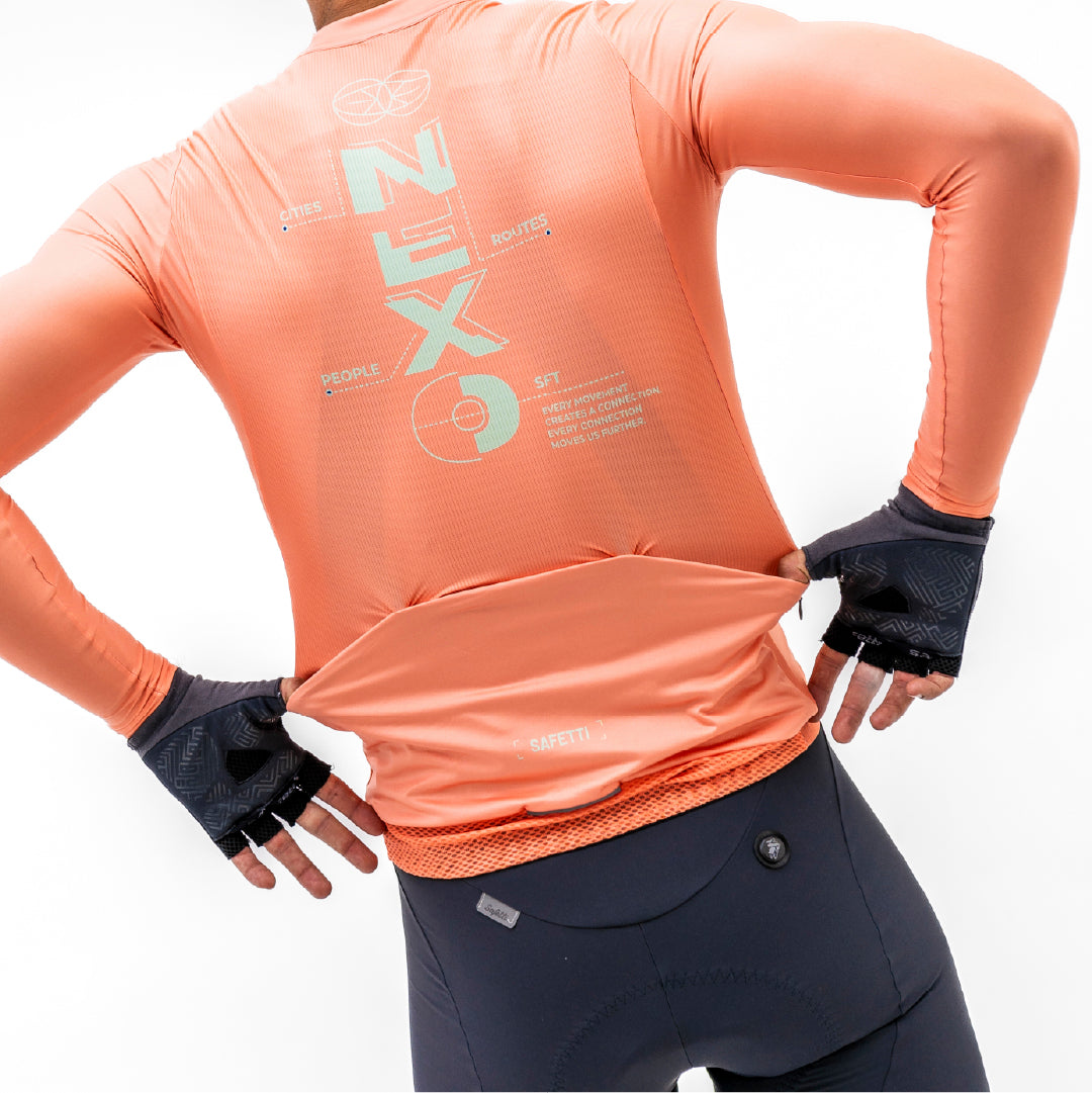 CAMISA CICLISMO MANGA LARGA TRACE PARA HOMBRE