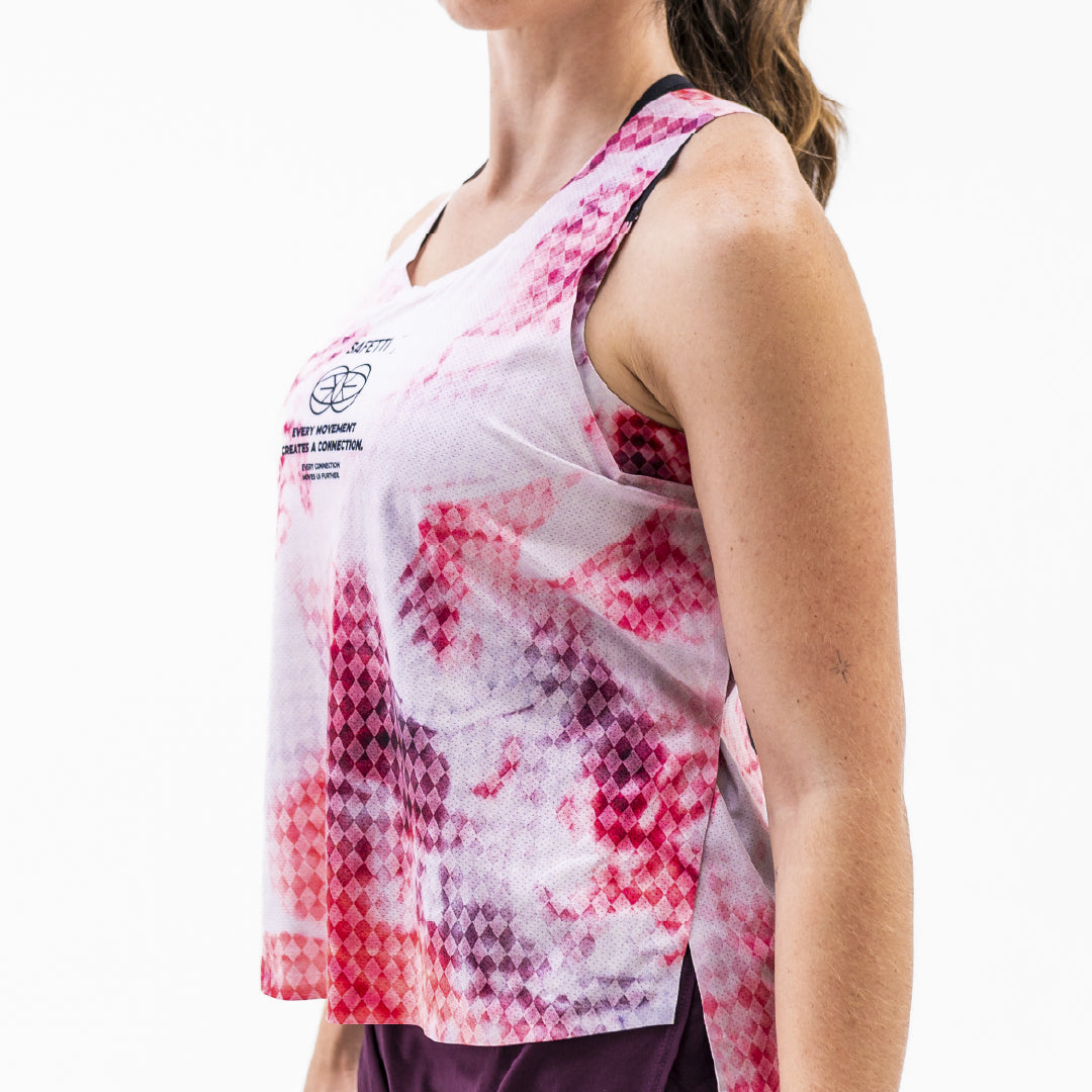 CAMISETA RUNNING MANGA SISA BEACON PARA MUJER
