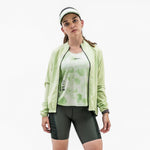 CAMISETA RUNNING MANGA SISA TIDE VERDE PARA MUJER