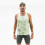 CAMISETA RUNNING MANGA SISA TIDE VERDE PARA HOMBRE