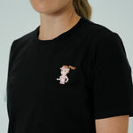 CAMISETALIFESTYLE EVO NERO PARA MUJER