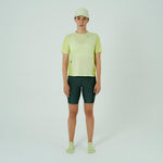 CAMISETA RUNNING MANGA CORTA PRO 405 LEMON PARA MUJER