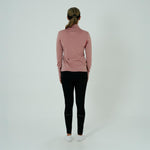 CAMISETA RUNNING MANGA LARGA ACTIVE ROSE PARA MUJER