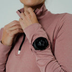 CAMISETA RUNNING MANGA LARGA ACTIVE ROSE PARA MUJER