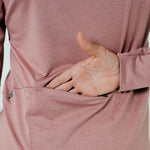 CAMISETA RUNNING MANGA LARGA ACTIVE ROSE PARA MUJER