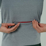 CAMISETA RUNNING MANGA LARGA ACTIVE GRAY PARA HOMBRE