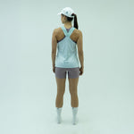 CAMISETARUNNING MANGA SISA SKYBLUE AZUL CLARO PARA MUJER