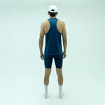 CAMISETARUNNING MANGA SISA DARK BLUE AZUL OSCURO PARA HOMBRE