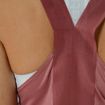 CAMISETA RUNNING MANGA SISA PACELINE ROSE PARA MUJER