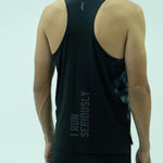 CAMISETARUNNING MANGA SISA STROBE NEGRO PARA HOMBRE