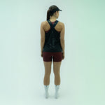 CAMISETARUNNING MANGA SISA STROBE NEGRO PARA MUJER