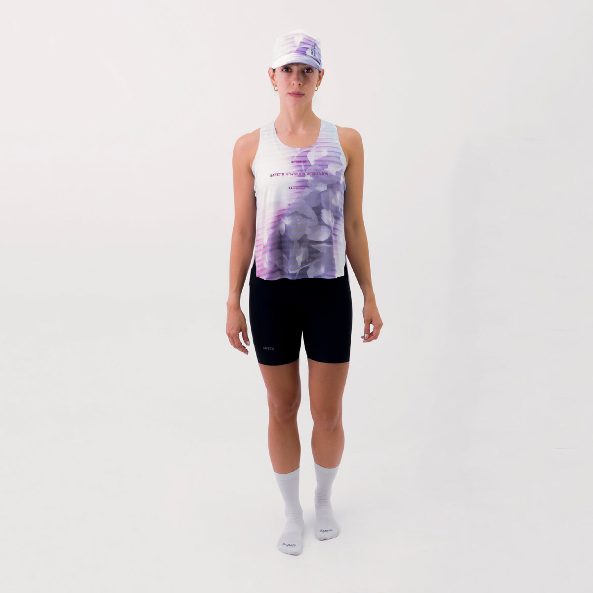 CAMISETA RUNNING MANGA SISA LEVIT DISTORTION PARA MUJER
