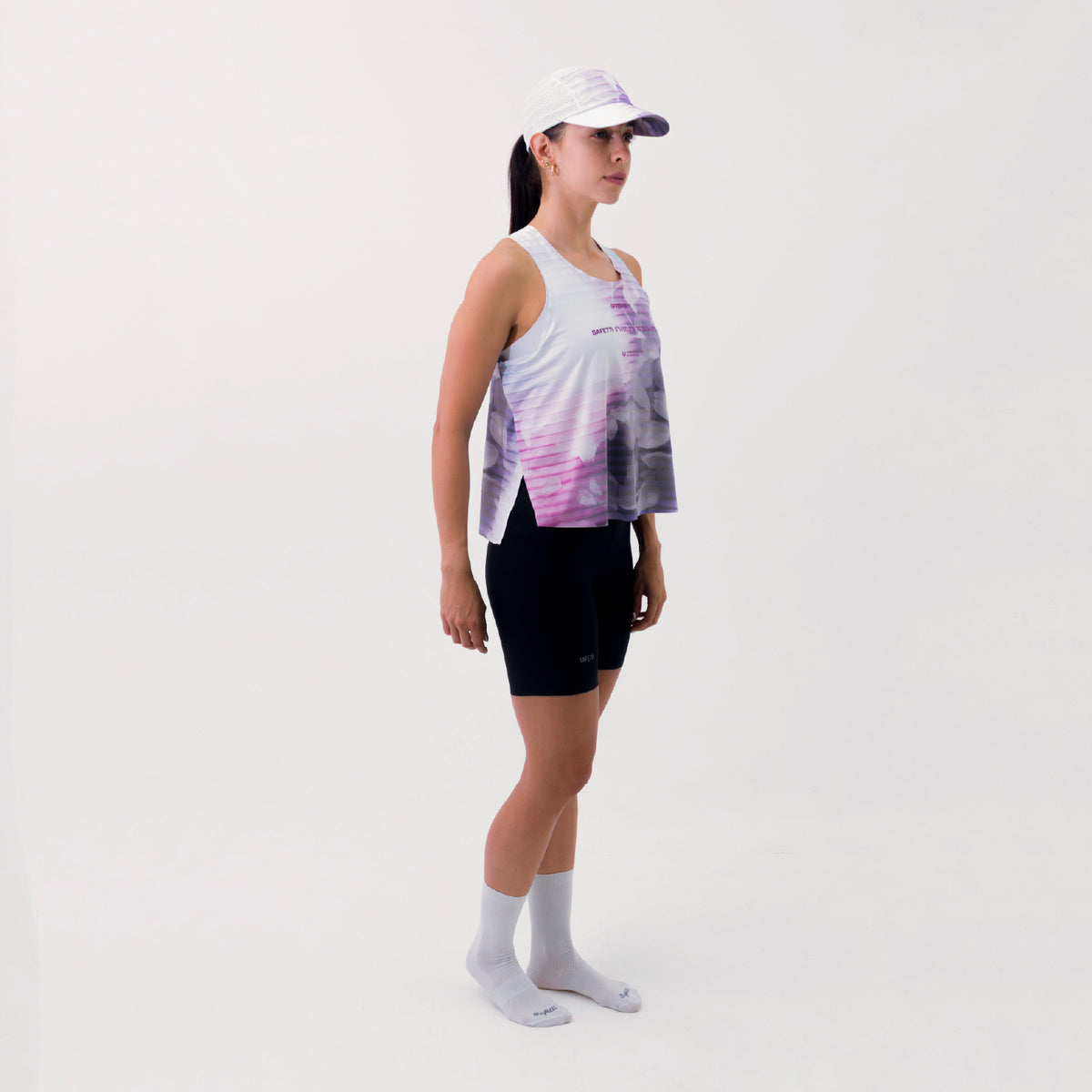 CAMISETA RUNNING MANGA SISA LEVIT DISTORTION PARA MUJER