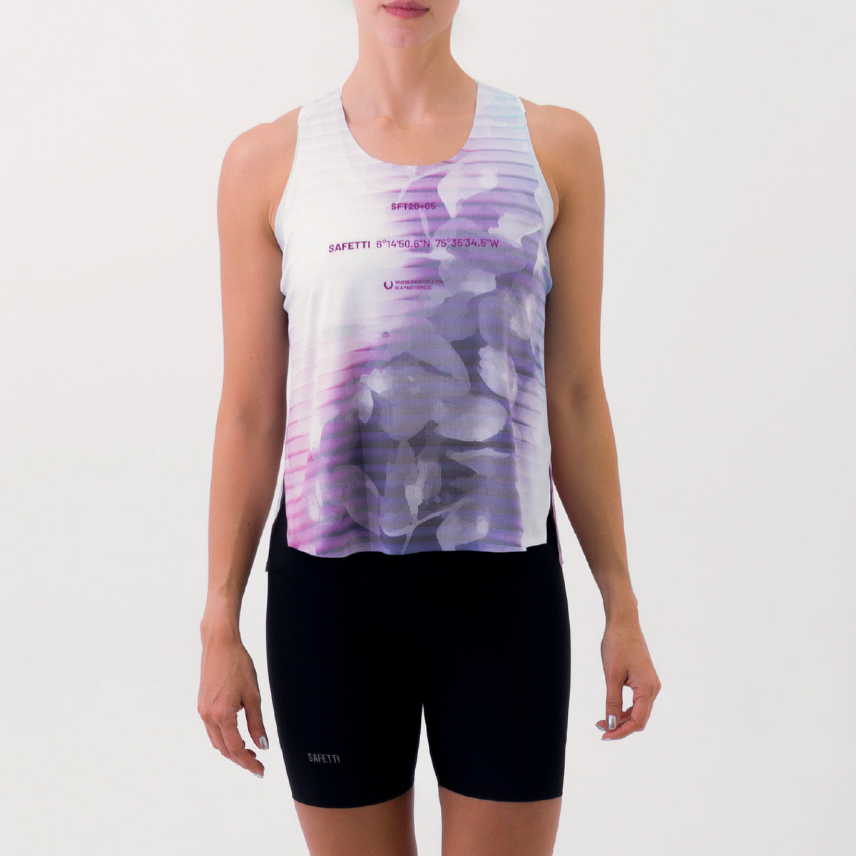 CAMISETA RUNNING MANGA SISA LEVIT DISTORTION PARA MUJER