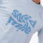 CAMISETA RUNNING MANGA CORTA PRO 405 AZUL CLARO PARA HOMBRE