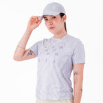 CAMISETA RUNNING MANGA CORTA PRO 405 GRIS CLARO PARA MUJER